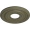 Ekena Millwork Lauren Ceiling Medallion (Fits Canopies up to 6 1/4"), 20 5/8"OD x 6 1/4"ID x 1 3/8"P, Spartan Stone CM20LNSSF - alternate 3
